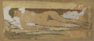 Nu allonge by Pierre Bonnard