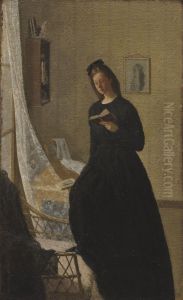 Girl Reading at a Window by Gwen John