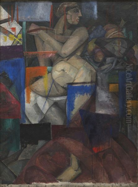 Cubist Nude - view 1