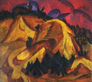 Sandberge Engadin by Ernst Ludwig Kirchner