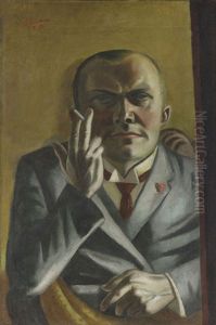Self-Portrait with a Cigarette