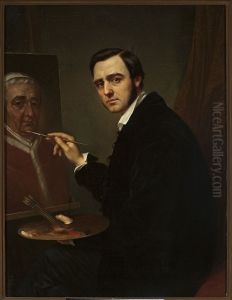 Portret wlasny by Jan Ksawery Kaniewski