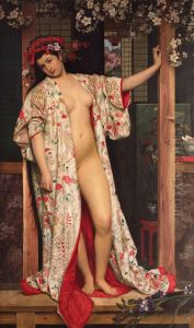 La Japonaise au bain by James Jacques Joseph Tissot