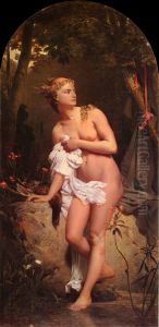 Diana by Marc-Charles-Gabriel Gleyre