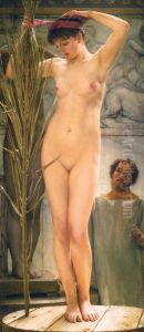 The Sculptor's Model by Lawrence Alma-Tadema