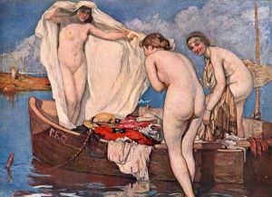 Surprized Bathers Surprized Bathers