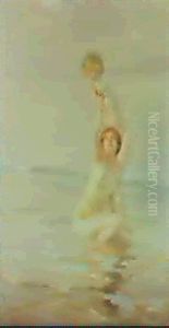 Deux baigneuses by Paul Emile Chabas