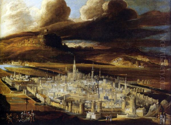 View of Metz from colline Bellecroix - view 1