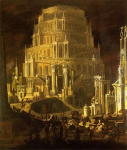 The Tower of Babel by Francois de Nome
