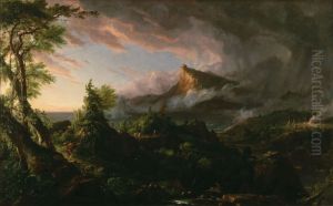 The Savage State by Thomas Cole