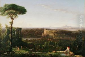 Italian Scene Composition by Thomas Cole
