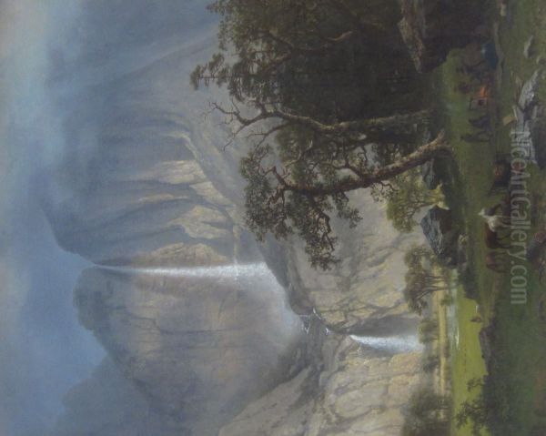 Cho-looke, the Yosemite Fall - view 1