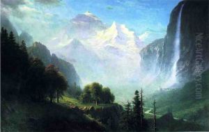 Staubbach Falls, Near Lauterbrunnen, Switzerland