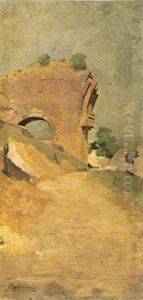 Ruinas (Italia) by Belmiro de Almeida