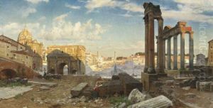 Foro Romano, Rome by Franz Theodor Aerni