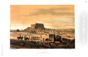 View of Athens by Thomas Ender