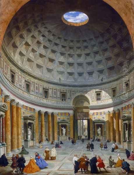 Interior of the Pantheon, Rome - view 1