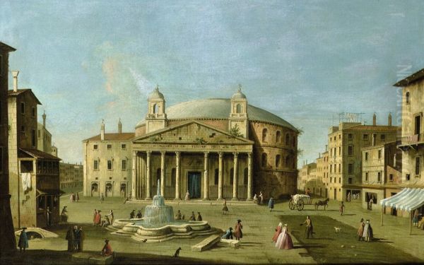 View of the Pantheon in Rome - view 1