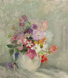 Mixed Flowers by Ethel Carrick-Fox