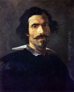 Self Portrait of Gianlorenzo Bernini by Gian Lorenzo Bernini