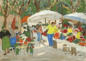 Choosing A Bouquet by Ethel Carrick-Fox