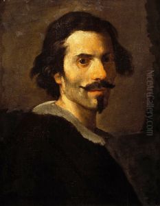 Self Portrait of Gianlorenzo Bernini as a Mature Man (1638-40) by Gian Lorenzo Bernini