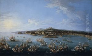 Carlos III leaving the Port of Naples, as Seen from the Sea