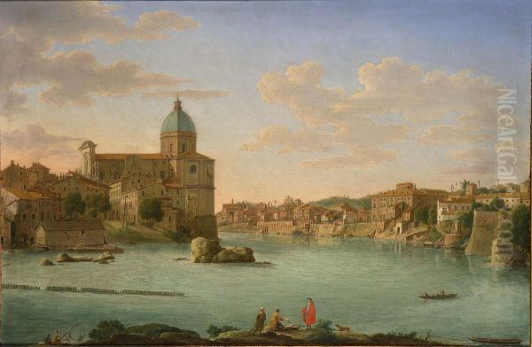 Rome, A View of San Giovanni dei Fiorentini - view 1