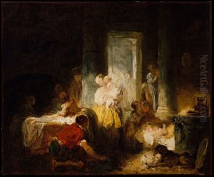 The Happy Mother by Jean-Honore Fragonard