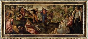 The Miracle of the Loaves and Fishes by Jacopo Tintoretto