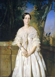 La comtesse de La Tour-Maubourg (nee Marie-Louise-Charlotte-Gabrielle Thomas de Pange, 1816-1850) La comtesse de La Tour-Maubourg (nee Marie-Louise-Charlotte-Gabrielle Thomas de Pange, 1816-1850)