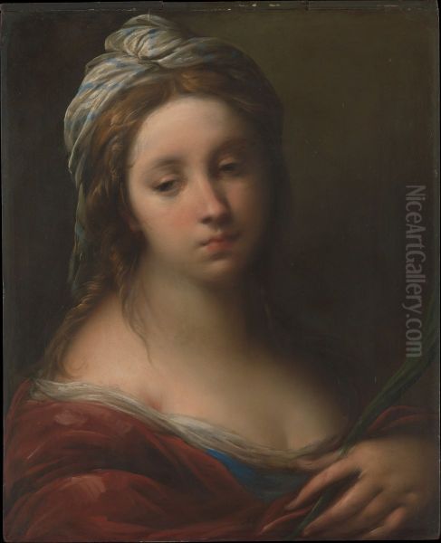 A Female Martyr Saint - view 1