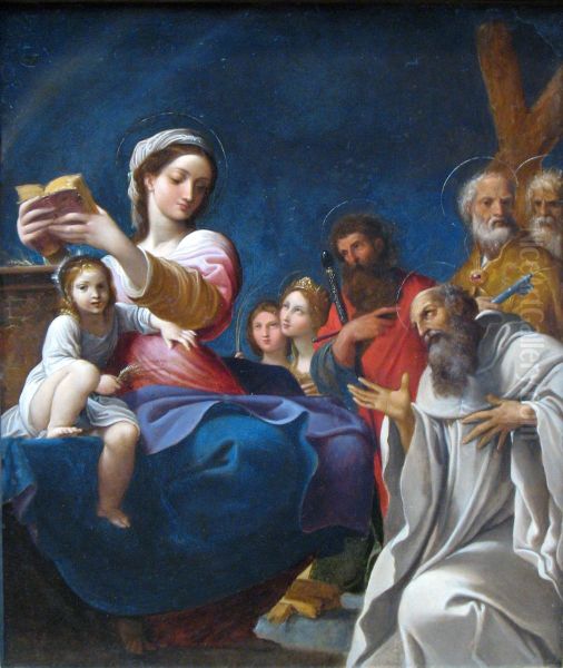 Madonna and Child with Saints - view 1