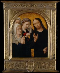 Christ Taking Leave of His Mother by Gerard David
