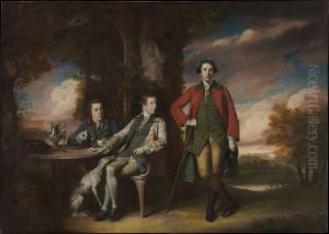 The Honorable Henry Fane (1739-1802) with Inigo Jones and Charles Blair by Of Sir Joshua Reynolds