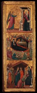 Saints and Scenes from the Life of the Virgin by Master Of Monte Oliveto