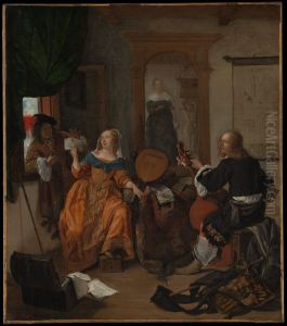 A Musical Party by Gabriel Metsu