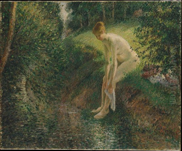 Bather in the Woods - view 1