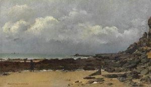 Franzosische Kuste by Pierre Carrier-Belleuse