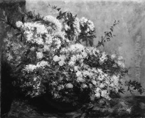 Spring Flowers by Gustave Courbet