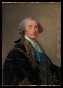 Alexandre Charles Emmanuel de Crussol-Florensac (1743-1815) by Elisabeth Louise Vigee Le Brun