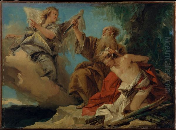The Sacrifice of Isaac - view 1