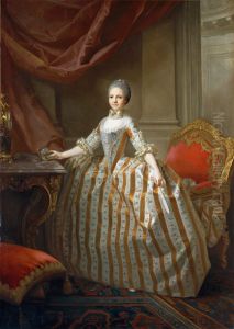 Maria Luisa of Parma (1751-1819), Later Queen of Spain by Laurent Pecheux