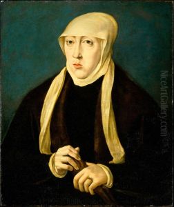 Mary (1505-1558), Queen of Hungary by Jan Cornelisz Vermeyen
