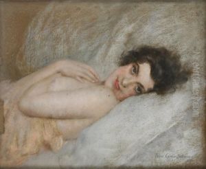 Coquetterie Denudee by Pierre Carrier-Belleuse