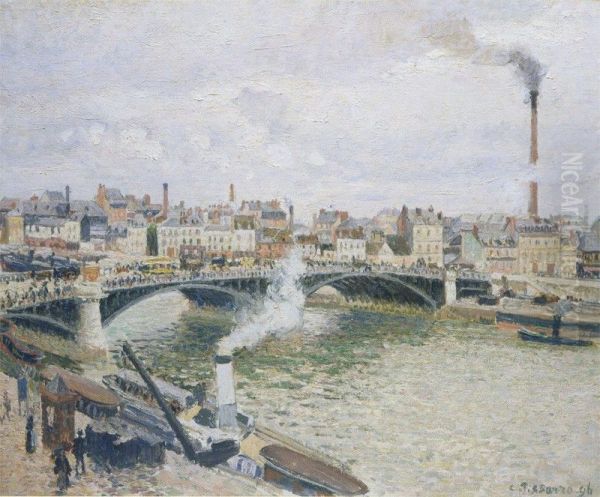 Morning, An Overcast Day, Rouen - view 1
