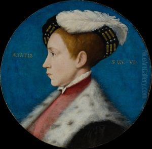 Edward VI (1537-1553), When Duke of Cornwall by Hans Holbein the Younger