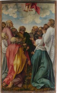 The Ascension of Christ by Hans von Kulmbach