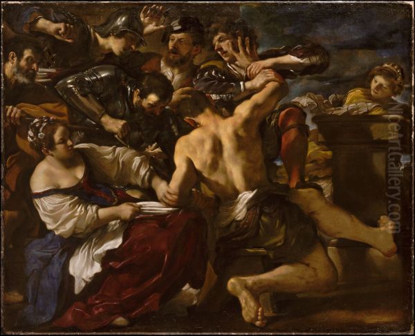Samson Captured by the Philistines. - view 1