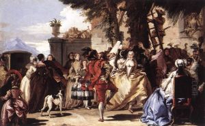 Ball in the Country by Giovanni Domenico Tiepolo